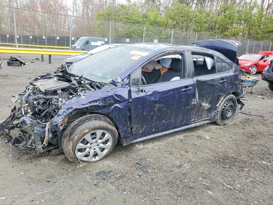 2021 Toyota Corolla მანქანა იყიდება აუქციონზე, vin: 5YFEPMAE9MP161025, აუქციონის ნომერი: 48074376