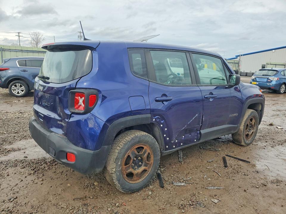 Продажа на аукционе авто 2018 Jeep Renegade, vin: ZACCJBAB5JPG72489, номер лота: 45926126
