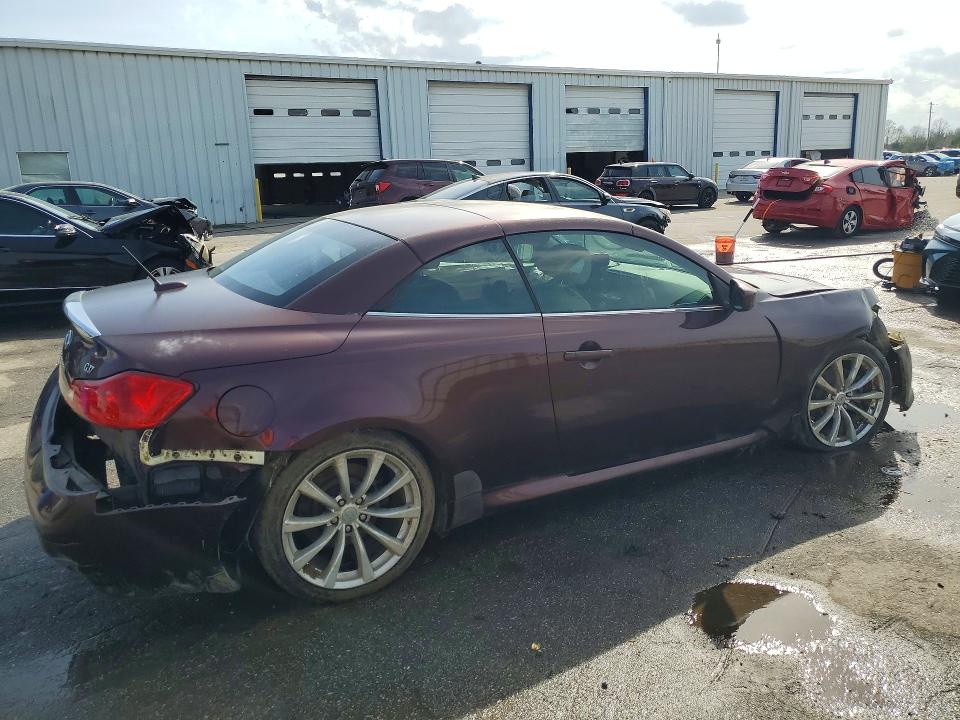 2010 Infiniti G37 Convertible მანქანა იყიდება აუქციონზე, vin: JN1CV6FE9AM352172, აუქციონის ნომერი: 45675946