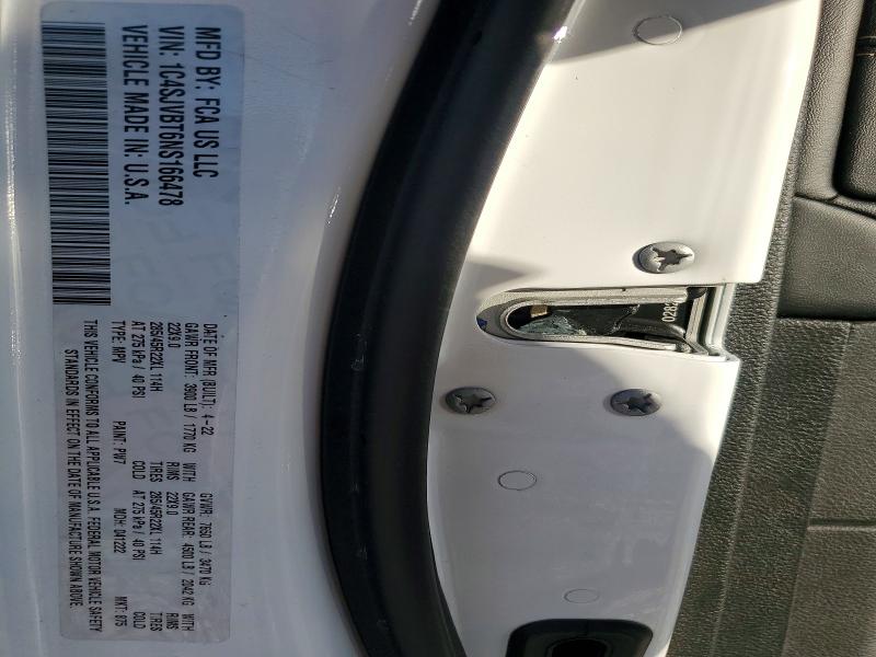 Продажа на аукционе авто 2022 Jeep Wagoneer, vin: 1C4SJVBT6NS166478, номер лота: 47538846