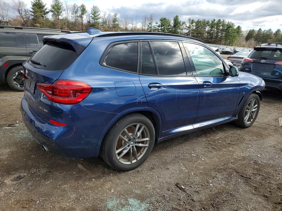 2019 Bmw X3 მანქანა იყიდება აუქციონზე, vin: 5UXTR9C56KLD98686, აუქციონის ნომერი: 46910356