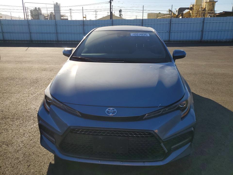 45514226 :رقم المزاد ، JTDS4MCE5MJ073022 vin ، 2021 Toyota Corolla مزاد بيع