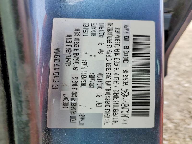47535566 :رقم المزاد ، JM1GL1V51H1146347 vin ، 2017 Mazda 6 مزاد بيع