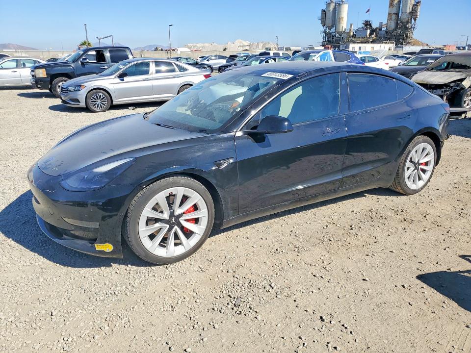 2021 Tesla Model 3 მანქანა იყიდება აუქციონზე, vin: 5YJ3E1EA1MF072421, აუქციონის ნომერი: 46913586