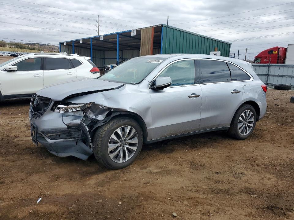 Продаж на аукціоні авто 2016 Acura Mdx, vin: 5FRYD4H41GB059557, номер лоту: 48087506