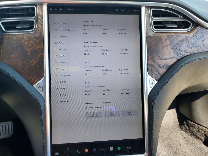 2017 Tesla Model S მანქანა იყიდება აუქციონზე, vin: 5YJSA1E13HF210926, აუქციონის ნომერი: 46993666