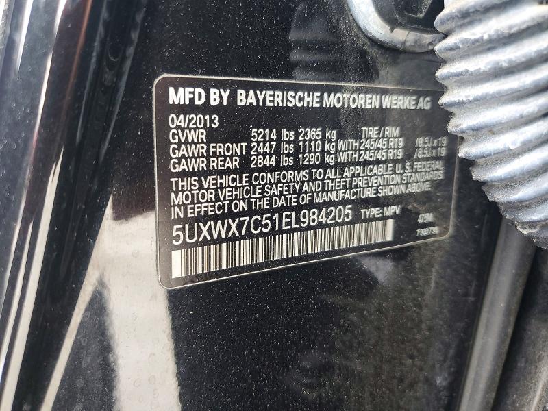 Продажа на аукционе авто 2014 Bmw X3, vin: 5UXWX7C51EL984205, номер лота: 46946196
