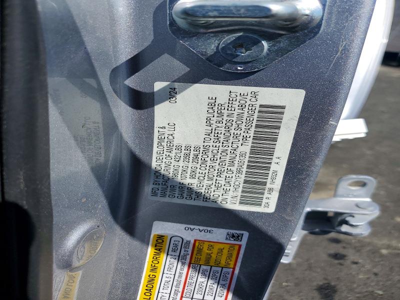 2024 Honda Accord მანქანა იყიდება აუქციონზე, vin: 1HGCY1F38RA051350, აუქციონის ნომერი: 46943716