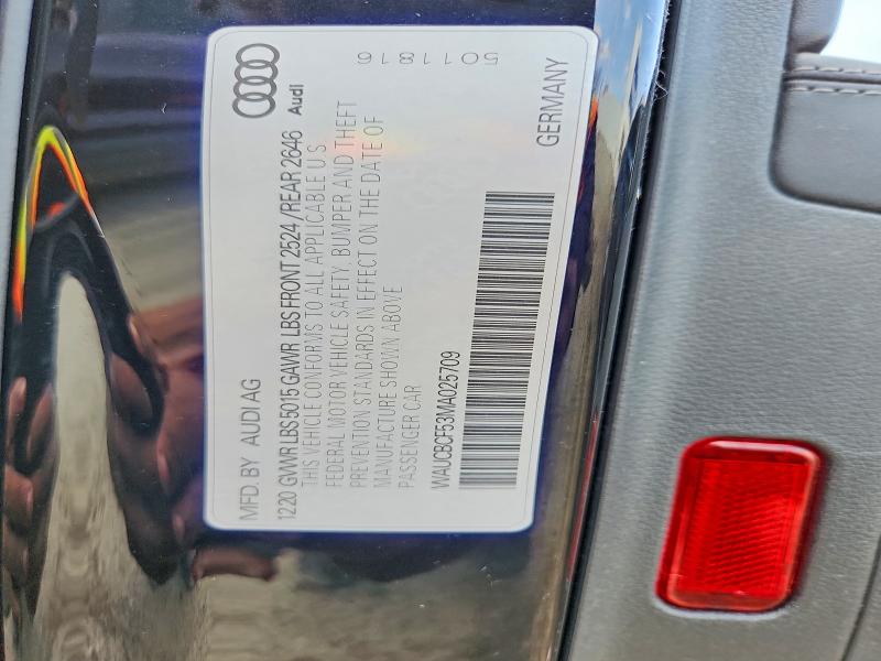 Продажа на аукционе авто 2021 Audi A5, vin: WAUCBCF53MA025709, номер лота: 45727316