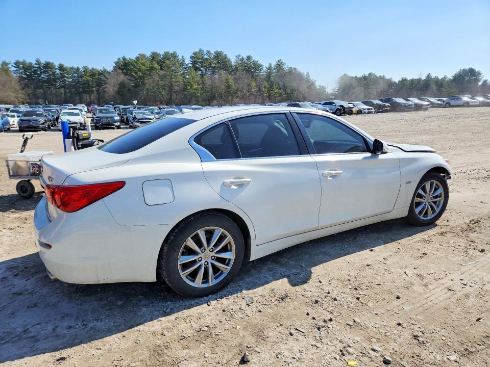 2017 Infiniti Q50 მანქანა იყიდება აუქციონზე, vin: JN1CV7ARXHM681666, აუქციონის ნომერი: 47122406