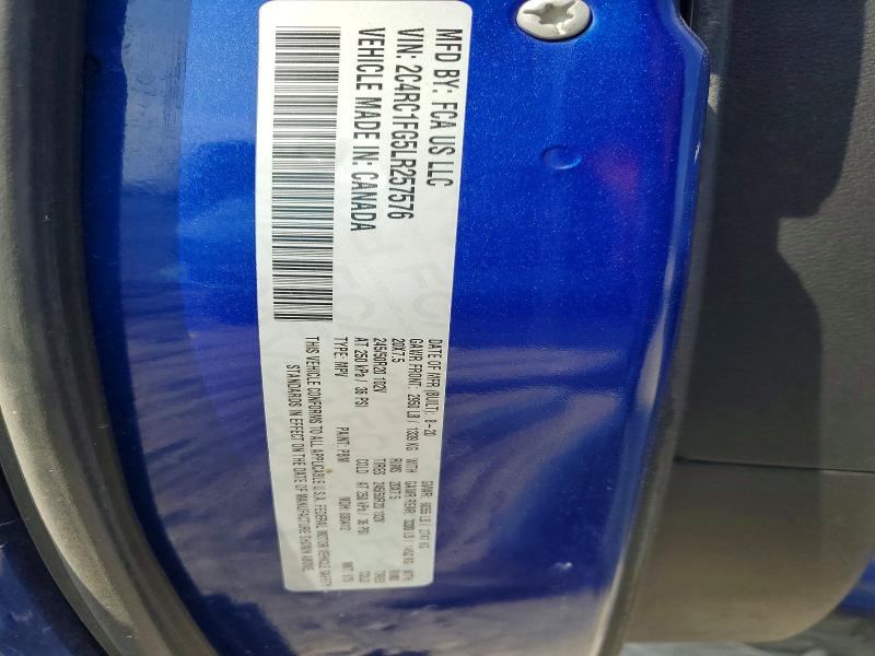 Продаж на аукціоні авто 2020 Chrysler Pacifica, vin: 2C4RC1FG5LR257576, номер лоту: 47271576
