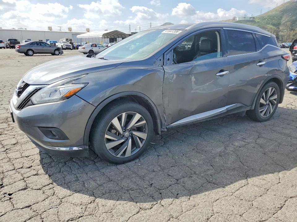 41841386 :رقم المزاد ، 5N1AZ2MG0FN201756 vin ، 2015 Nissan Murano مزاد بيع