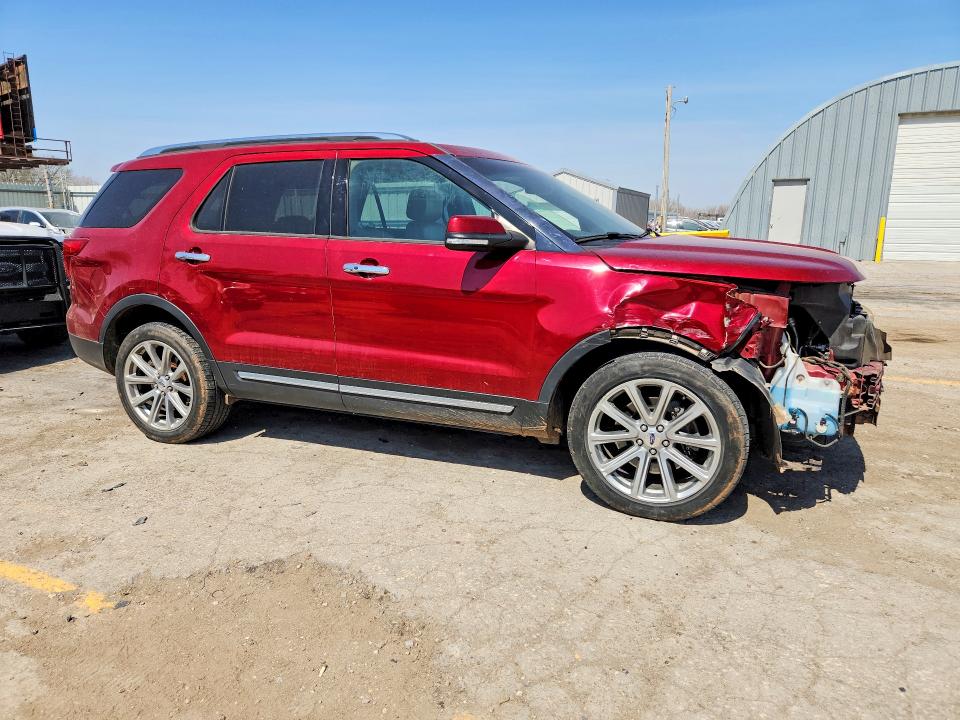 46537666 :رقم المزاد ، 1FM5K8F84HGC38380 vin ، 2017 Ford Explorer مزاد بيع