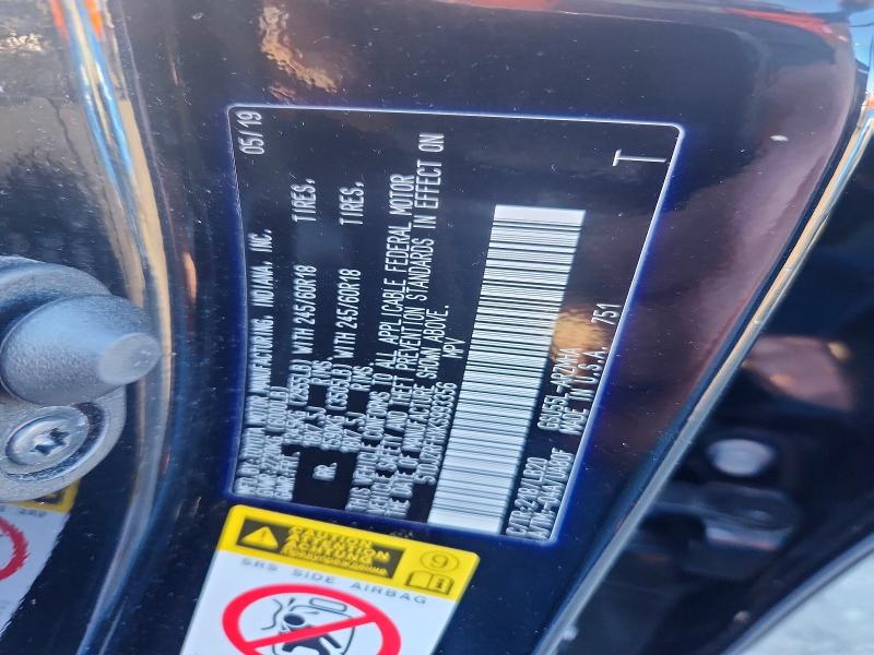 Aukcja sprzedaży 2019 Toyota Highlander, vin: 5TDJZRFHXKS993356, numer aukcji: 41883586