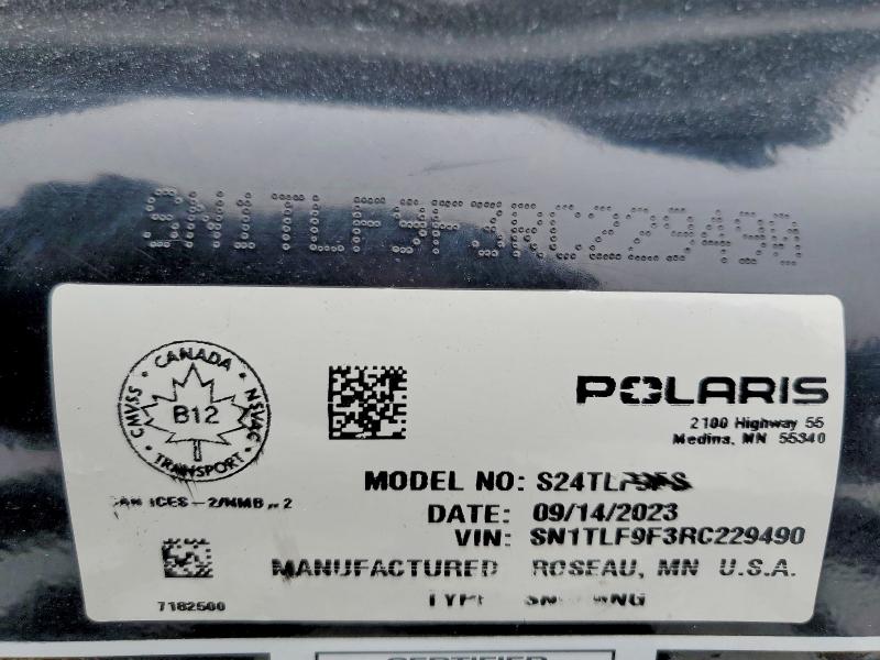 Aukcja sprzedaży 2024 Polaris Matryx, vin: SN1TLF9F3RC229490, numer aukcji: 79524835