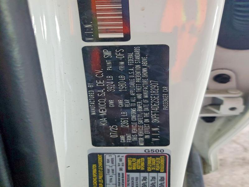 Продажа на аукционе авто 2025 Kia K4, vin: 3KPFT4DE2SE182907, номер лота: 79228295