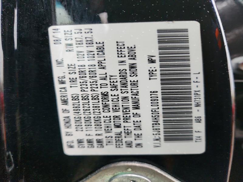 Продаж на аукціоні авто 2015 Acura Rdx, vin: 5J8TB4H50FL009076, номер лоту: 47590796