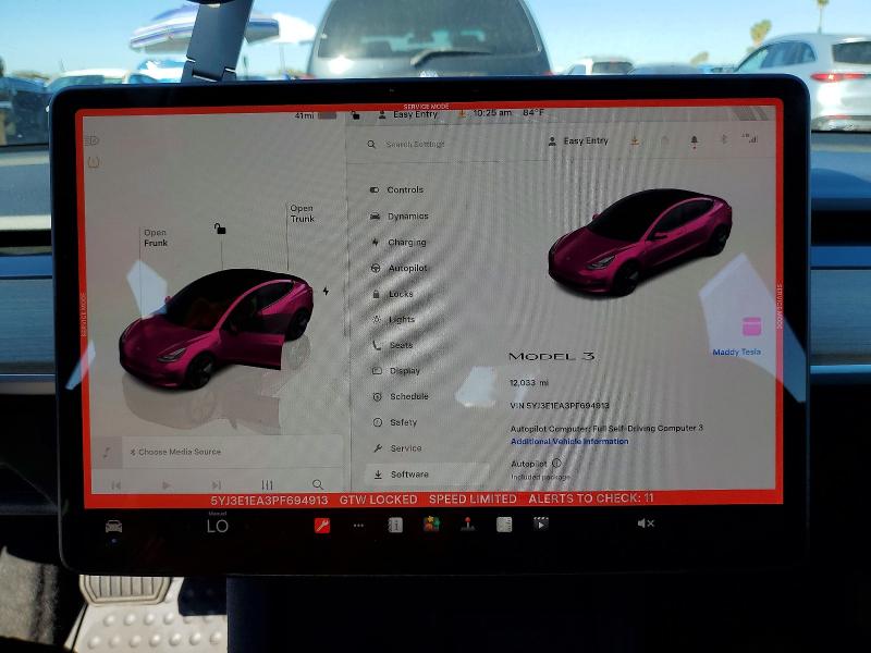 Aukcja sprzedaży 2023 Tesla Model 3, vin: 5YJ3E1EA3PF694913, numer aukcji: 46764576