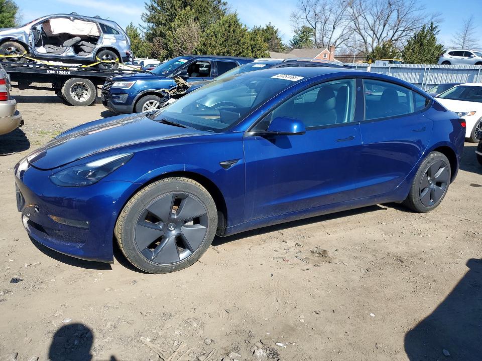 2022 Tesla Model 3 მანქანა იყიდება აუქციონზე, vin: 5YJ3E1EB7NF204656, აუქციონის ნომერი: 46053066
