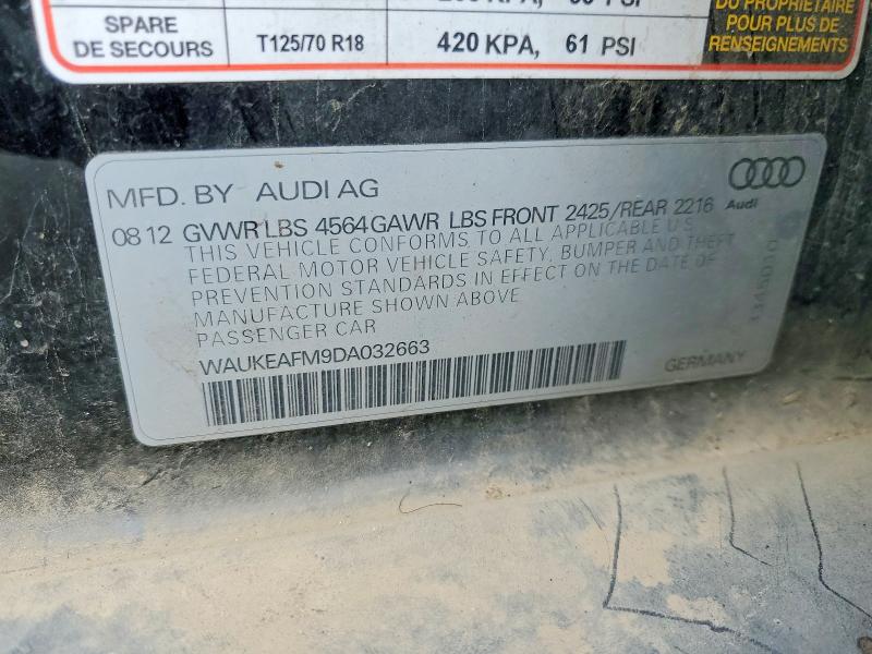 Продаж на аукціоні авто 2013 Audi A3, vin: WAUKEAFM9DA032663, номер лоту: 79794365