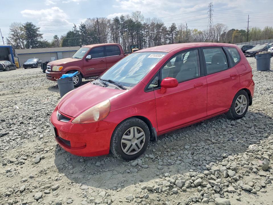 2007 Honda Fit მანქანა იყიდება აუქციონზე, vin: JHMGD38487S045616, აუქციონის ნომერი: 47449586