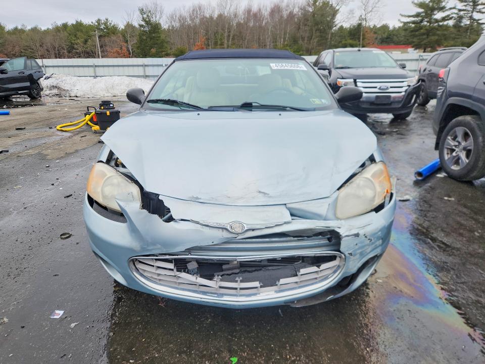 2002 Chrysler Sebring მანქანა იყიდება აუქციონზე, vin: 1C3EL65R72N314990, აუქციონის ნომერი: 45845606
