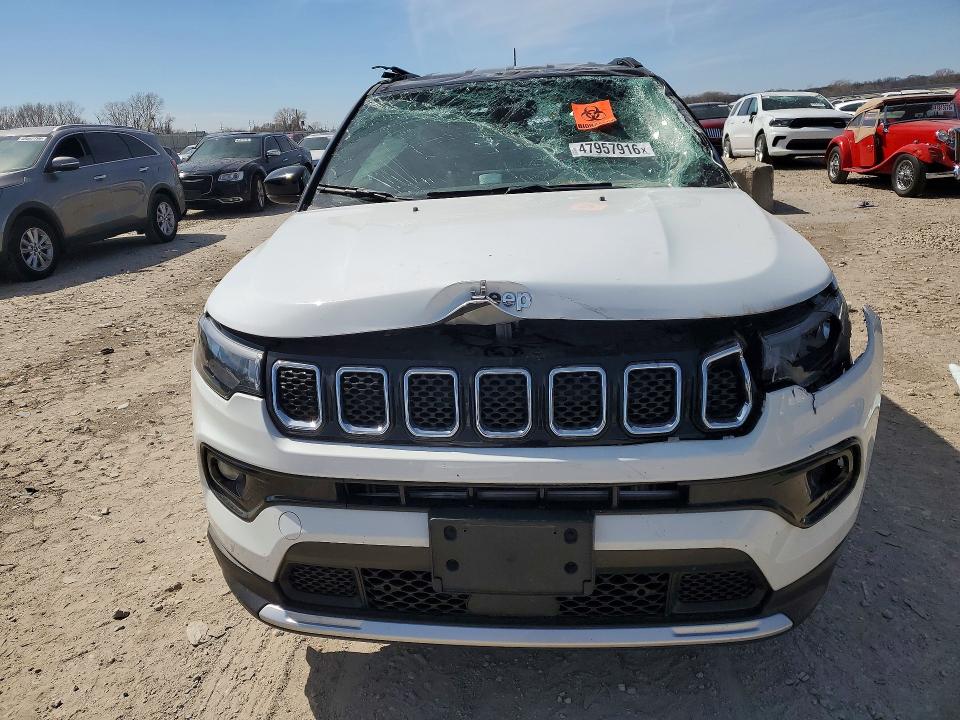 2023 Jeep Compass მანქანა იყიდება აუქციონზე, vin: 3C4NJDCN8PT531784, აუქციონის ნომერი: 47957916
