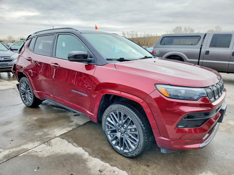 2022 Jeep Compass მანქანა იყიდება აუქციონზე, vin: 3C4NJDCBXNT140588, აუქციონის ნომერი: 47735126
