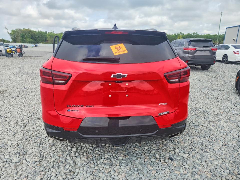 47591196 :رقم المزاد ، 3GNKBKRS0RS128318 vin ، 2024 Chevrolet Blazer مزاد بيع
