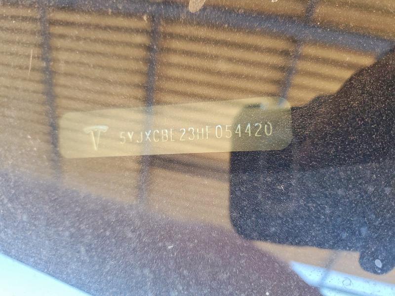 Aukcja sprzedaży 2017 Tesla Model X, vin: 5YJXCBE23HF054420, numer aukcji: 41615616