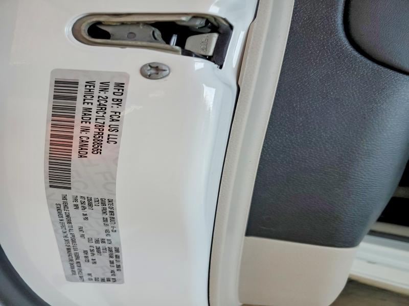 79965415 :رقم المزاد ، 2C4RC1L78PR588565 vin ، 2023 Chrysler Pacifica مزاد بيع