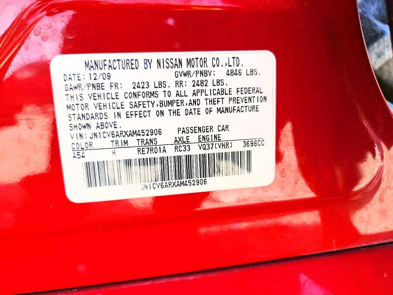 Продаж на аукціоні авто 2010 Infiniti G37 Sedan, vin: JN1CV6ARXAM452906, номер лоту: 46136306
