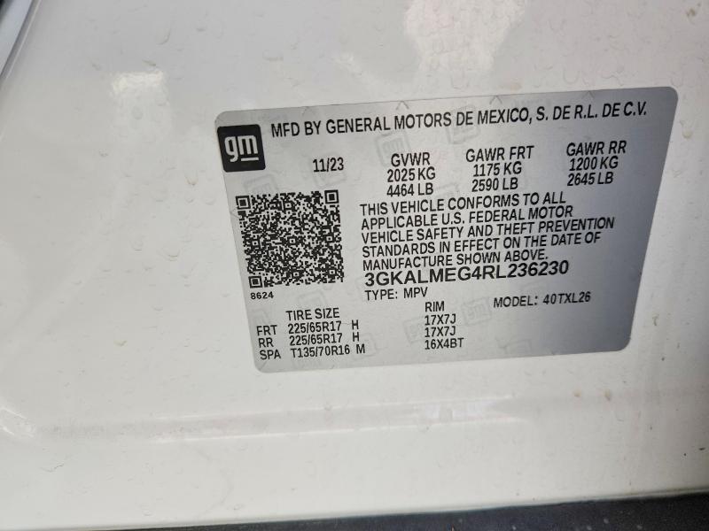 Продаж на аукціоні авто 2024 Gmc Terrain, vin: 3GKALMEG4RL236230, номер лоту: 79456965