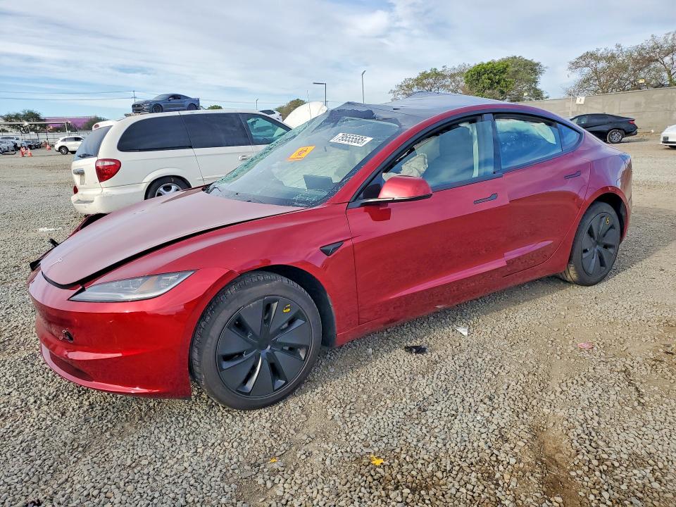 Продажа на аукционе авто 2025 Tesla Model 3, vin: 5YJ3E1EA7SF026542, номер лота: 79555585