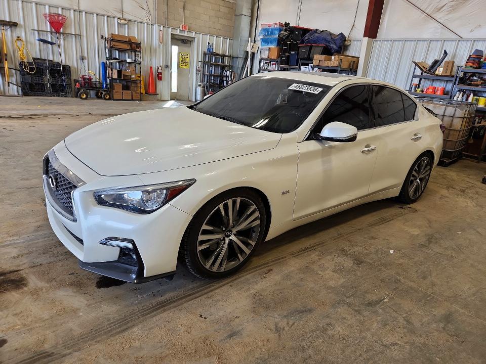 Продаж на аукціоні авто 2018 Infiniti Q50, vin: JN1EV7ARXJM611387, номер лоту: 46023836
