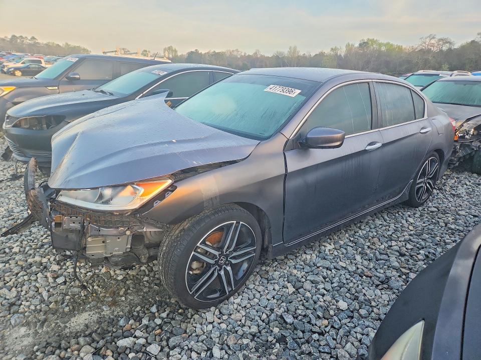 Auction sale of the 2017 Honda Accord, vin: 1HGCR2F55HA160125, lot number: 41779396