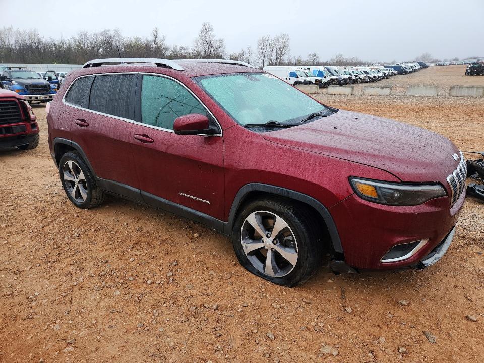 2019 Jeep Cherokee მანქანა იყიდება აუქციონზე, vin: 1C4PJLDB9KD381285, აუქციონის ნომერი: 79941475
