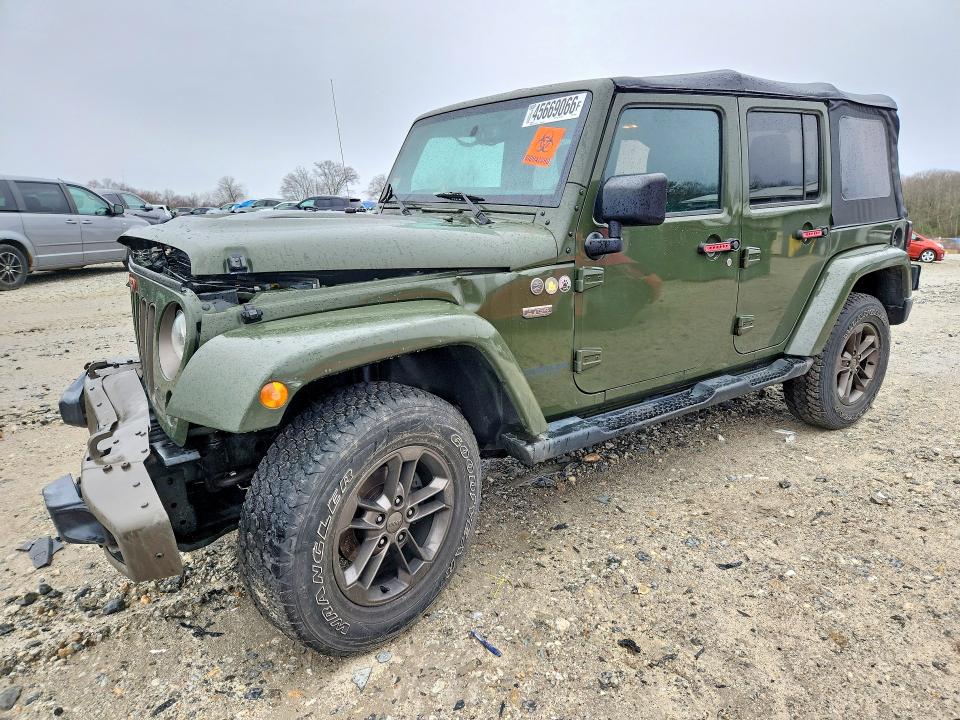 45669066 :رقم المزاد ، 1C4BJWEG3GL228114 vin ، 2016 Jeep Wrangler Unlimited مزاد بيع