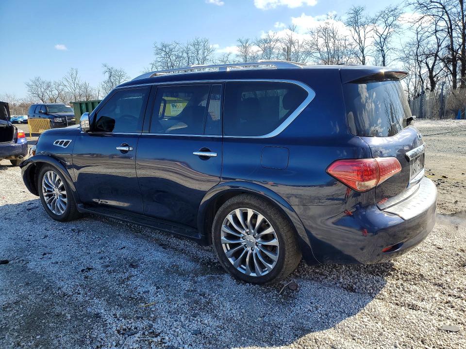 45963736 :رقم المزاد ، JN8AZ2NE1H9150110 vin ، 2017 Infiniti Qx80 مزاد بيع