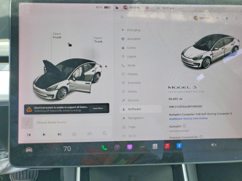 Продажа на аукционе авто 2019 Tesla Model 3, vin: 5YJ3E1EA0KF445090, номер лота: 47892816