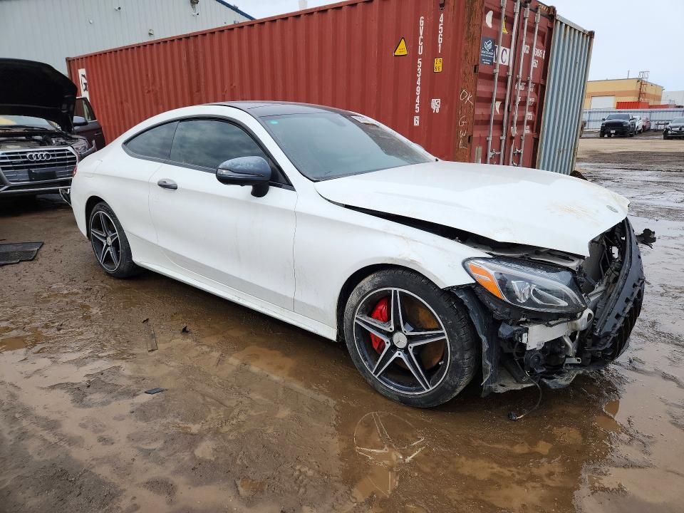 78147415 :رقم المزاد ، WDDWJ6EBXJF648079 vin ، 2018 Mercedes-benz C مزاد بيع