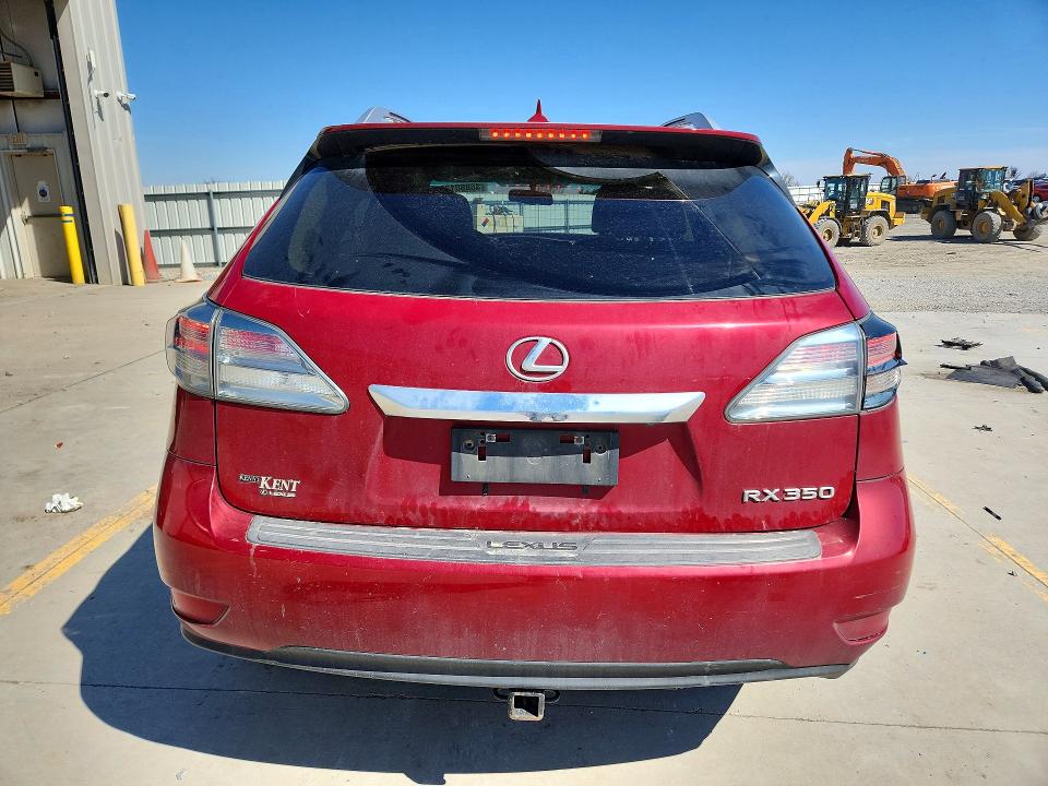 Aukcja sprzedaży 2012 Lexus Rx 350, vin: 2T2BK1BA6CC151395, numer aukcji: 46850136
