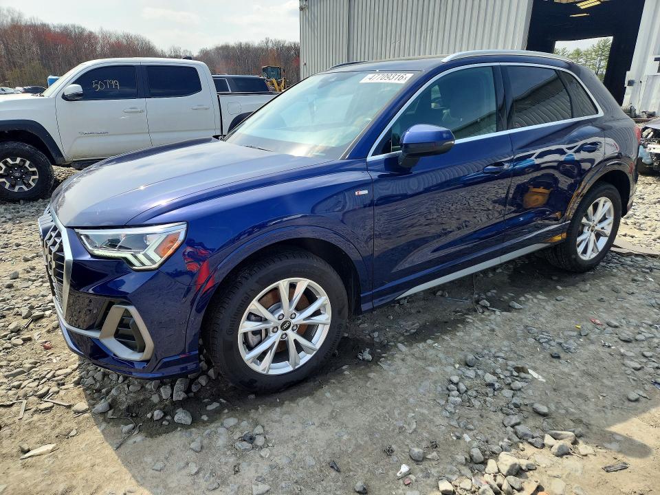 Продаж на аукціоні авто 2023 Audi Q3, vin: WA1EECF37P1022540, номер лоту: 47709316
