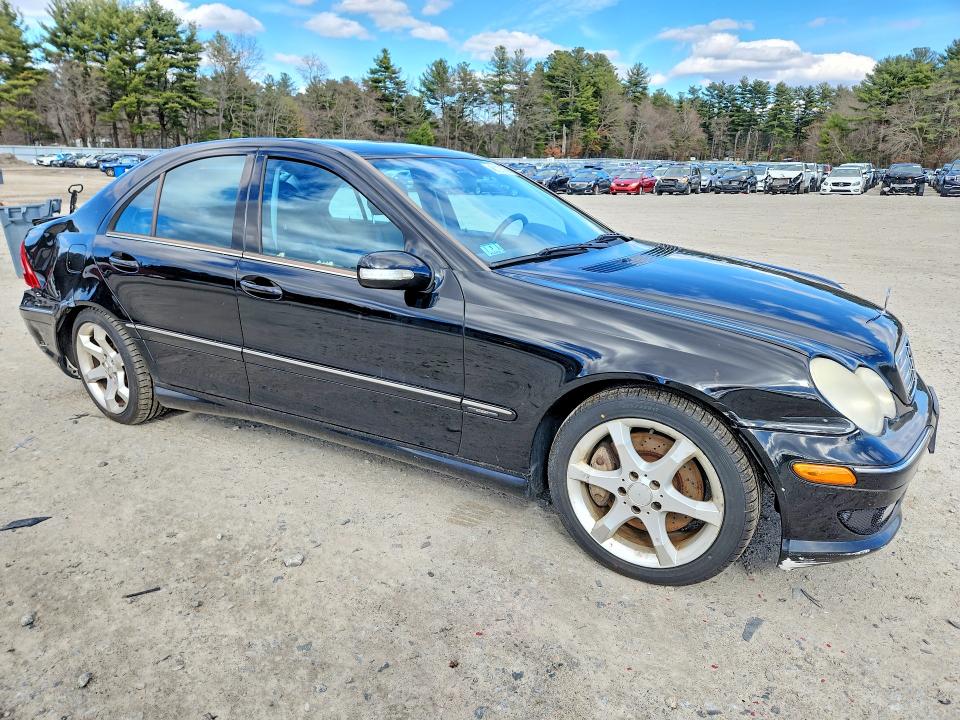 46127676 :رقم المزاد ، WDBRF52H17A931292 vin ، 2007 Mercedes-benz C مزاد بيع