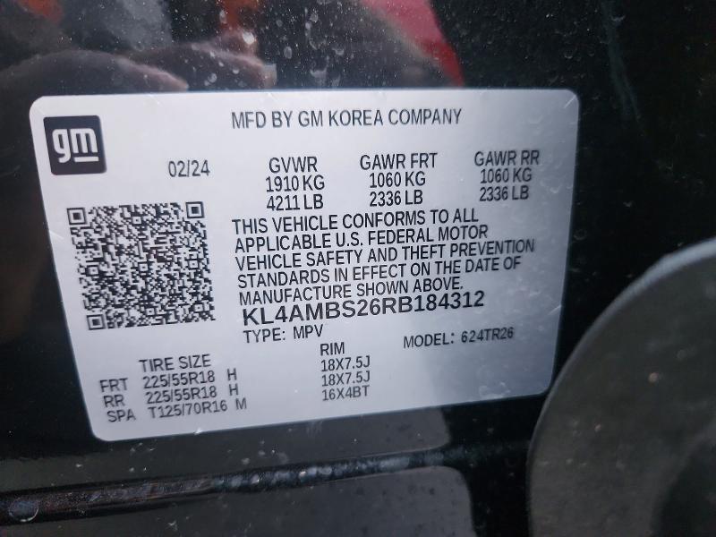 Продаж на аукціоні авто 2024 Buick Encore Gx, vin: KL4AMBS26RB184312, номер лоту: 46548106