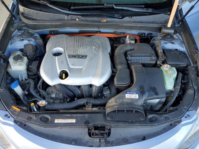 2013 Hyundai Sonata Hybrid მანქანა იყიდება აუქციონზე, vin: KMHEC4A47DA076848, აუქციონის ნომერი: 45458356