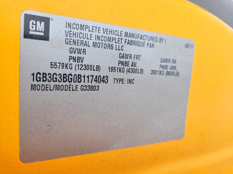 Продаж на аукціоні авто 2011 Chev Express G3500, vin: 1GB3G3BG0B1174043, номер лоту: 75953355