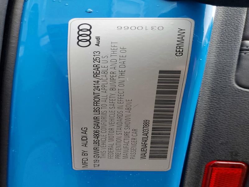 Продаж на аукціоні авто 2020 Audi A4, vin: WAUENAF40LA037889, номер лоту: 79903675