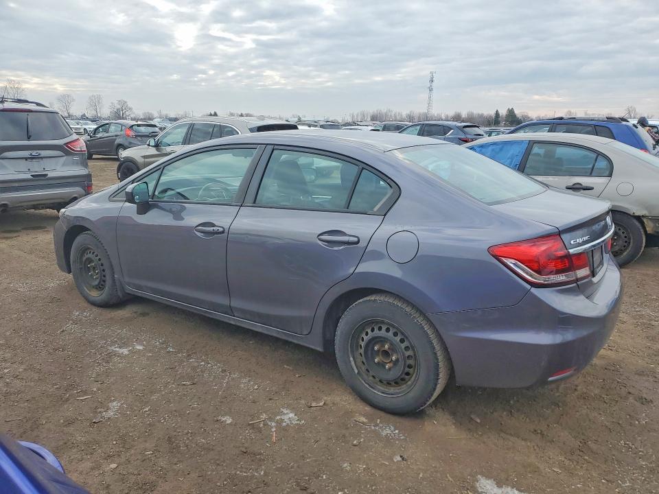 45887076 :رقم المزاد ، 2HGFB2F56FH047199 vin ، 2015 Honda Civic مزاد بيع