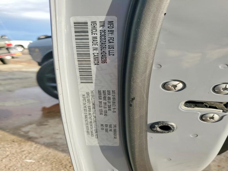41594306 :رقم المزاد ، 2C3CDZAG6LH240286 vin ، 2020 Dodge Challenger مزاد بيع